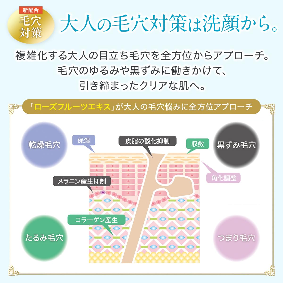 Amazon | FTC ホワイトモイスチャームース 150ml 君島十和子 洗顔料
